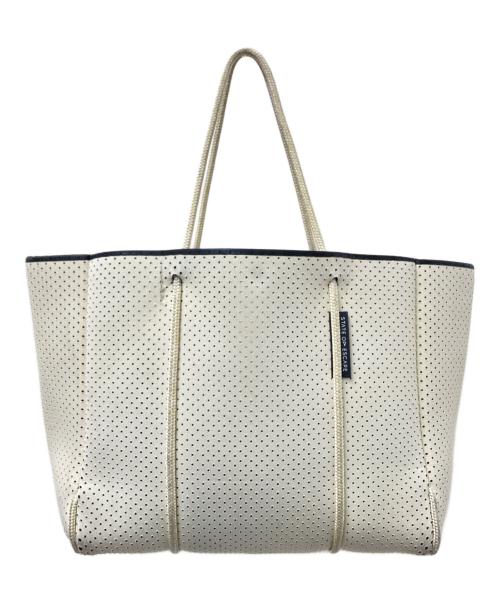 STATE OF ESCAPE（ステイトオブエスケープ）STATE OF ESCAPE (ステイトオブエスケープ) Flying Solo tote ベージュ サイズ:下記参照の古着・服飾アイテム