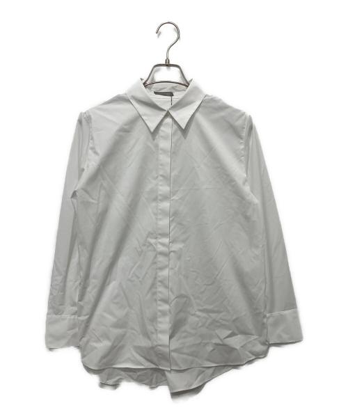theory luxe（セオリーリュクス）theory luxe (セオリーリュクス) Luxe Cotton Ely Shirt ホワイト サイズ:38 未使用品の古着・服飾アイテム