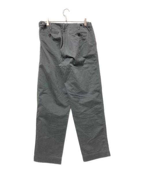 AURALEE（オーラリー）AURALEE (オーラリー) WASHED FINX BUGGY SATIN WIDE PANTS グレー サイズ:3の古着・服飾アイテム