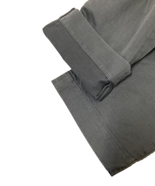 AURALEE（オーラリー）AURALEE (オーラリー) WASHED FINX BUGGY SATIN WIDE PANTS グレー サイズ:3の古着・服飾アイテム