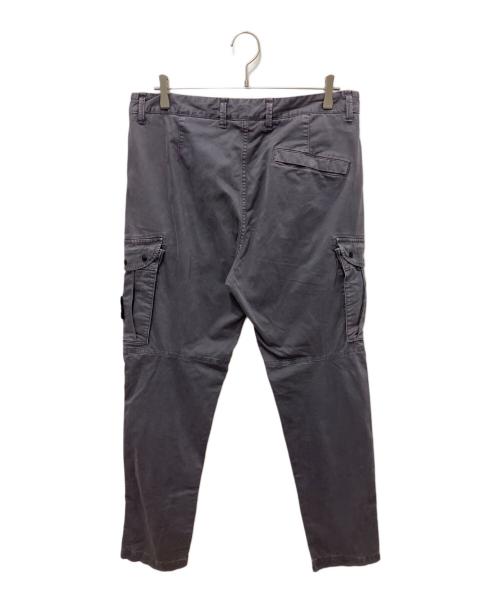 STONE ISLAND（ストーンアイランド）STONE ISLAND (ストーンアイランド) Straight-Leg Cargo Trousers パープル サイズ:SIZE W31の古着・服飾アイテム