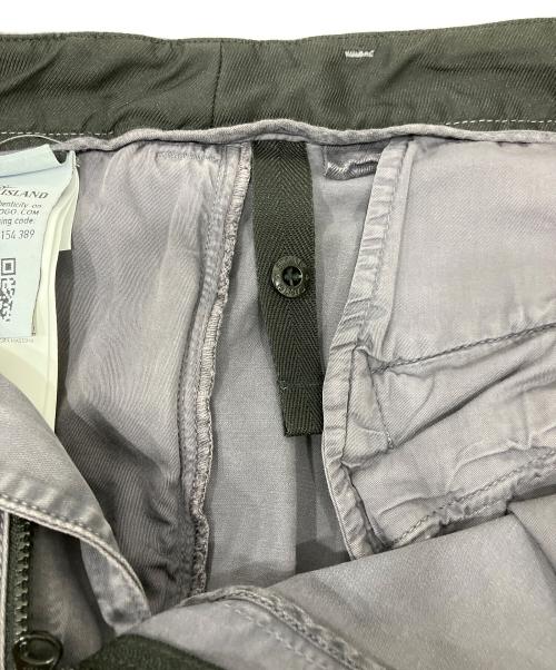 STONE ISLAND（ストーンアイランド）STONE ISLAND (ストーンアイランド) Straight-Leg Cargo Trousers パープル サイズ:SIZE W31の古着・服飾アイテム