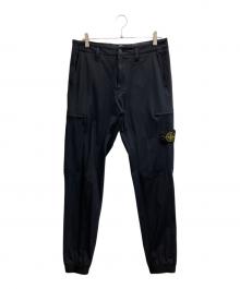 STONE ISLAND（ストーンアイランド）の古着「ナイロンカーゴパンツ」｜ブラック