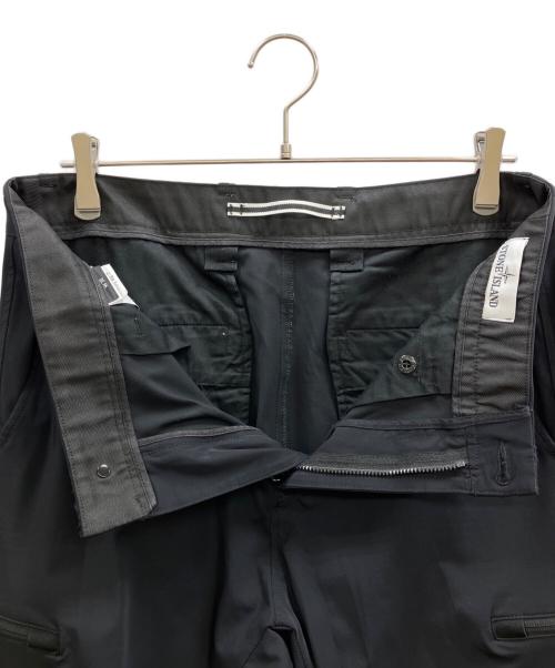 STONE ISLAND（ストーンアイランド）STONE ISLAND (ストーンアイランド) ナイロンカーゴパンツ ブラック サイズ:76(W30)の古着・服飾アイテム
