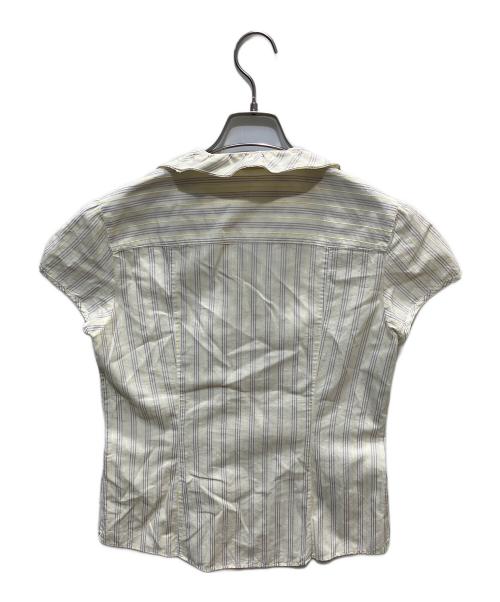 BURBERRY LONDON（バーバリーロンドン）BURBERRY LONDON (バーバリーロンドン) 半袖シャツ イエロー サイズ:42の古着・服飾アイテム