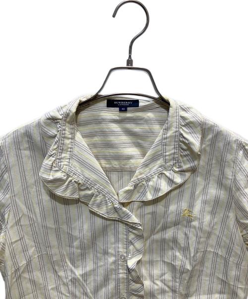 BURBERRY LONDON（バーバリーロンドン）BURBERRY LONDON (バーバリーロンドン) 半袖シャツ イエロー サイズ:42の古着・服飾アイテム