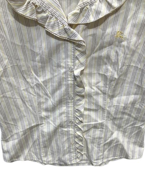 BURBERRY LONDON（バーバリーロンドン）BURBERRY LONDON (バーバリーロンドン) 半袖シャツ イエロー サイズ:42の古着・服飾アイテム