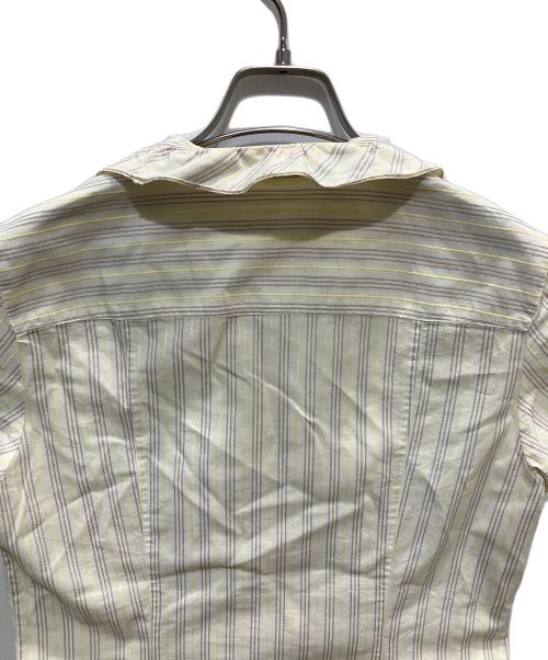 BURBERRY LONDON（バーバリーロンドン）BURBERRY LONDON (バーバリーロンドン) 半袖シャツ イエロー サイズ:42の古着・服飾アイテム