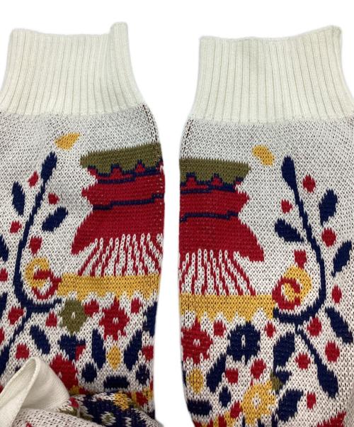 DISCOVERED（ディスカバード）DISCOVERED (ディスカバード) HANAKAGO JQ KNIT CARDIGAN ホワイト サイズ:３の古着・服飾アイテム