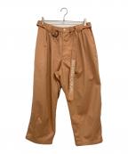 TBPRタイトブース プロダクション）の古着「BAGGY SLACKS」｜ピンクベージュ