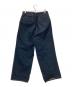 Adam et Rope (アダム エ ロペ) デニム 3タック ワイドスラックス インディゴ サイズ:L：4000円