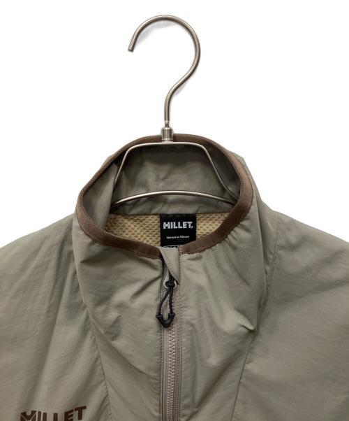 MILLET（ミレー）MILLET (ミレー) ブリーズバリヤー ラインド ジャケット カーキ サイズ:Lの古着・服飾アイテム