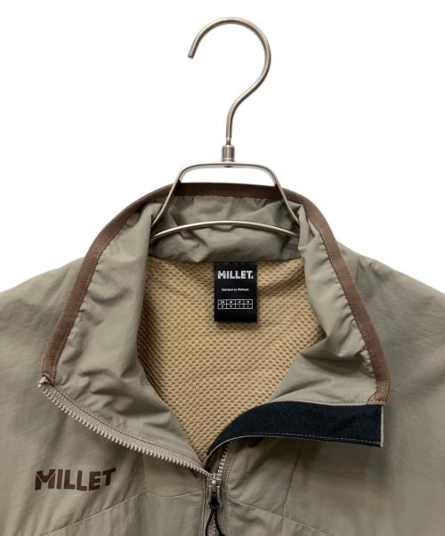 MILLET（ミレー）MILLET (ミレー) ブリーズバリヤー ラインド ジャケット カーキ サイズ:Lの古着・服飾アイテム
