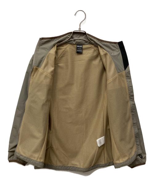 MILLET（ミレー）MILLET (ミレー) ブリーズバリヤー ラインド ジャケット カーキ サイズ:Lの古着・服飾アイテム