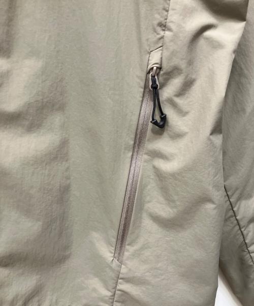 MILLET（ミレー）MILLET (ミレー) ブリーズバリヤー ラインド ジャケット カーキ サイズ:Lの古着・服飾アイテム