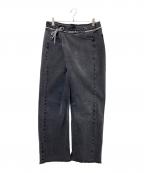 MAISON EUREKAメゾンエウレカ）の古着「vintage rework biggy pants」｜ブラック