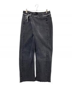 中古・古着通販】NEON SIGN (ネオンサイン) Wide denim slacks