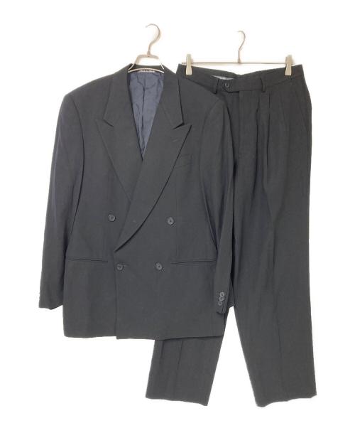 GIORGIO ARMANI（ジョルジョアルマーニ）GIORGIO ARMANI (ジョルジョアルマーニ) セットアップスーツ ブラック サイズ:48REGの古着・服飾アイテム