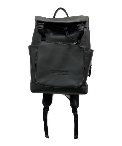 COACH（コーチ）COACH (コーチ) リーグ フラップ バックパック ブラックの古着・服飾アイテム