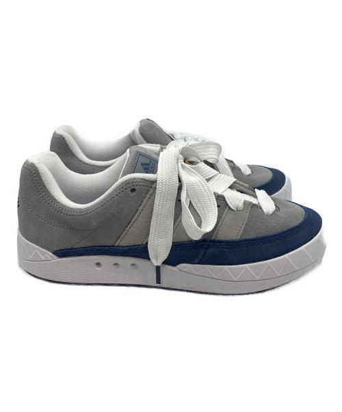 adidas（アディダス）adidas (アディダス) HUMAN MADE (ヒューマンメイド) スニーカー グレー×ネイビー サイズ:25.5の古着・服飾アイテム