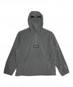 SUPREMEシュプリーム）の古着「25FW Polartec Face Mask Half Zip Hooded Sweatshirt」｜グレー