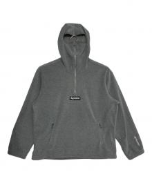 SUPREME（シュプリーム）の古着「25FW Polartec Face Mask Half Zip Hooded Sweatshirt」｜グレー