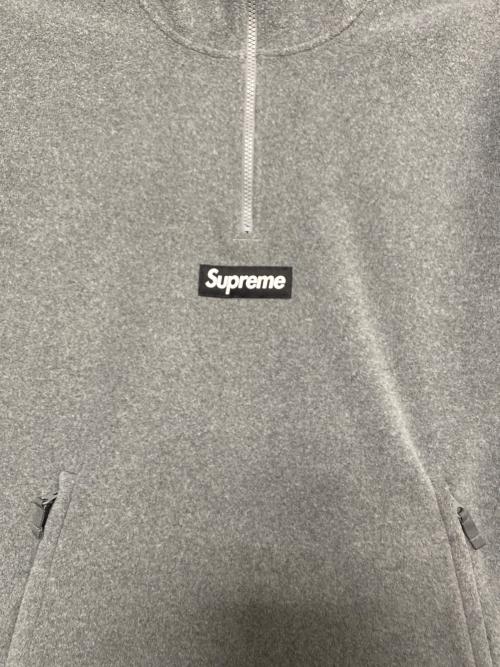 SUPREME（シュプリーム）SUPREME (シュプリーム) 25FW Polartec Face Mask Half Zip Hooded Sweatshirt グレー サイズ:XLの古着・服飾アイテム