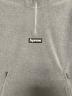 中古・古着 SUPREME (シュプリーム) 25FW Polartec Face Mask Half Zip Hooded Sweatshirt グレー サイズ:XL：30000円
