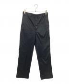 CIOTAシオタ）の古着「スビンコットンポリエステルツイルワークパンツ」｜ブラック