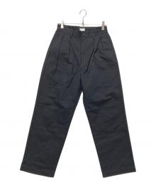 CIOTA（シオタ）の古着「2タックチノパンツ」｜ブラック