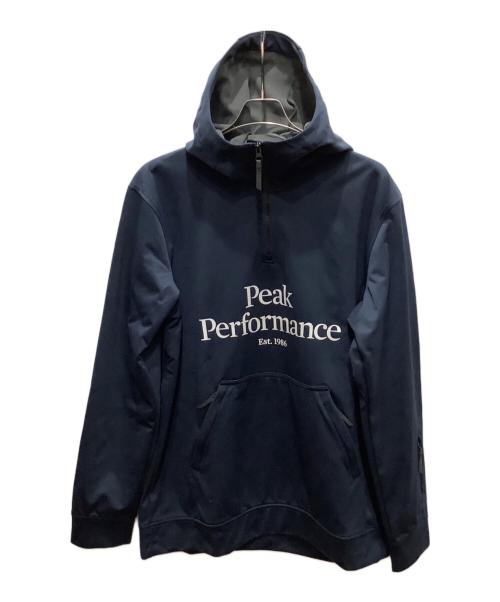 Peak Performance（ピーク・パフォーマンス）Peak Performance (ピーク・パフォーマンス) ORIGINAL SKI SOFTSHELL HOOD ネイビー サイズ:SIZE Lの古着・服飾アイテム
