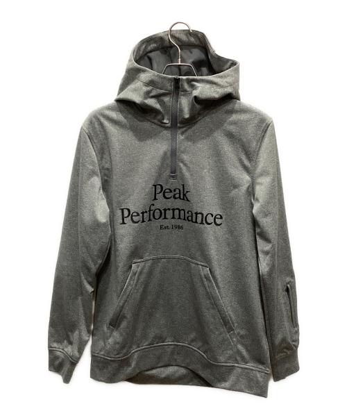 Peak Performance（ピーク・パフォーマンス）Peak Performance (ピーク・パフォーマンス) Original Ski SS Hood グレー サイズ:SIZE Sの古着・服飾アイテム