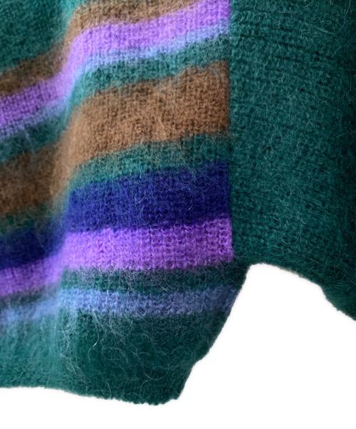 me ISSEY MIYAKE（ミーイッセイ ミヤケ）me ISSEY MIYAKE (ミーイッセイ ミヤケ) ニット グリーン サイズ:Freeの古着・服飾アイテム