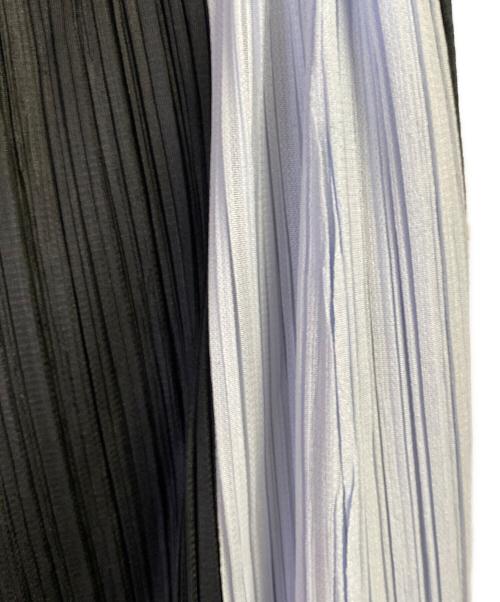 PLEATS PLEASE（プリーツプリーズ）PLEATS PLEASE (プリーツプリーズ) SALT PANTS ブラック×アイスグレー サイズ:3の古着・服飾アイテム