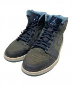 NIKEナイキ）の古着「RETRO HIGH PREMIER」｜ネイビー