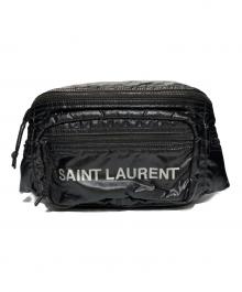 Saint Laurent Paris（サンローランパリ）の古着「ヌックス ウエストバッグ」｜ブラック