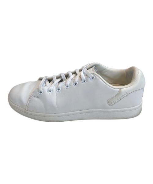 RAF SIMONS（ラフシモンズ）RAF SIMONS (ラフシモンズ) ローカットスニーカー ホワイト サイズ:42の古着・服飾アイテム