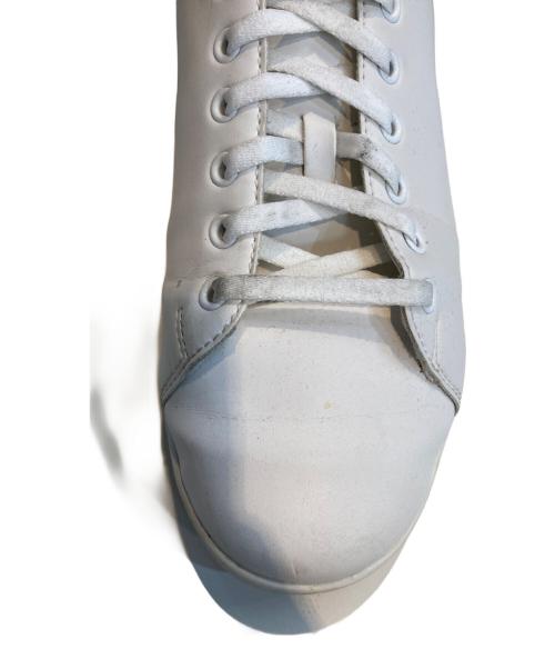 RAF SIMONS（ラフシモンズ）RAF SIMONS (ラフシモンズ) ローカットスニーカー ホワイト サイズ:42の古着・服飾アイテム