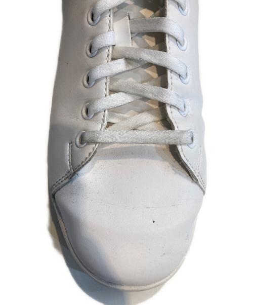 RAF SIMONS（ラフシモンズ）RAF SIMONS (ラフシモンズ) ローカットスニーカー ホワイト サイズ:42の古着・服飾アイテム