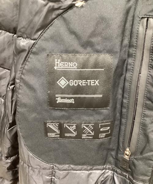 HERNO（ヘルノ）HERNO (ヘルノ) 2way ダウンレイヤー ダウンコート ブラック サイズ:38の古着・服飾アイテム