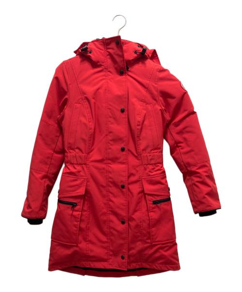 CANADA GOOSE（カナダグース）CANADA GOOSE (カナダグース) ダウンコート レッド サイズ:XSの古着・服飾アイテム