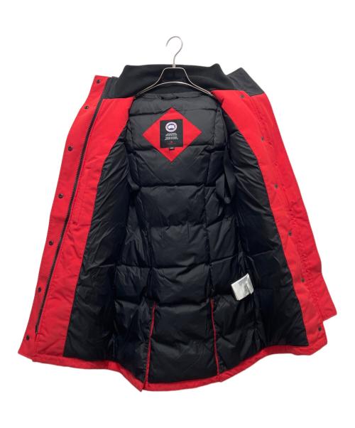 CANADA GOOSE（カナダグース）CANADA GOOSE (カナダグース) ダウンコート レッド サイズ:XSの古着・服飾アイテム