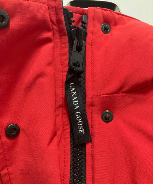 CANADA GOOSE（カナダグース）CANADA GOOSE (カナダグース) ダウンコート レッド サイズ:XSの古着・服飾アイテム