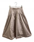 ANAYIアナイ）の古着「タフタヨークギャザースカート / 10252711230」｜ピンク