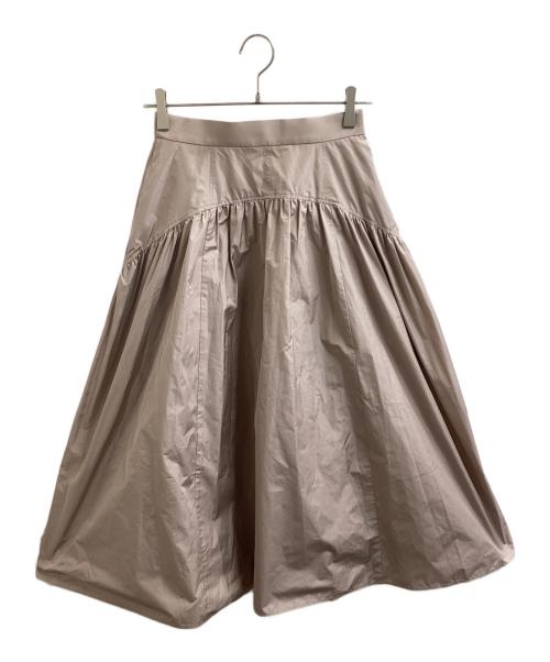 ANAYI（アナイ）ANAYI (アナイ) タフタヨークギャザースカート / 10252711230 ピンク サイズ:36の古着・服飾アイテム