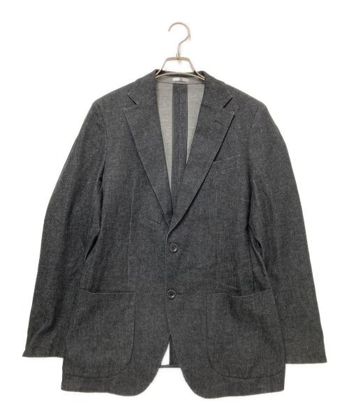 SUIT SELECT（スーツセレクト）SUIT SELECT (スーツセレクト) デニムセットアップスーツ ブラック サイズ:JK:A7/PT:85cmの古着・服飾アイテム