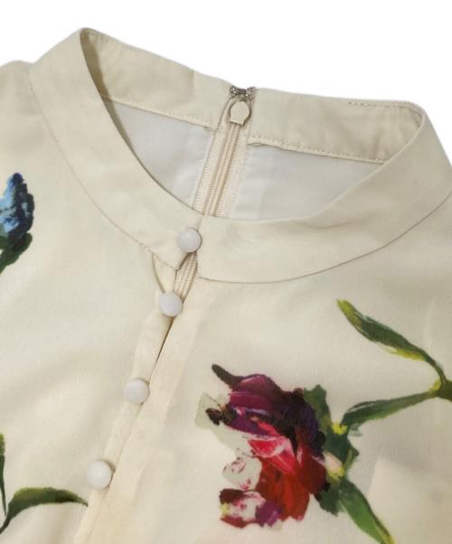 Ameri（アメリ）Ameri (アメリ) SOFIA PLEATS DRESS アイボリー サイズ:Sの古着・服飾アイテム