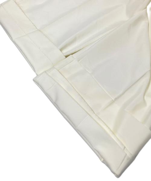 CINOH（チノ）CINOH (チノ) DOUBLE CLOTH WIDE PANTS ホワイト サイズ:36の古着・服飾アイテム