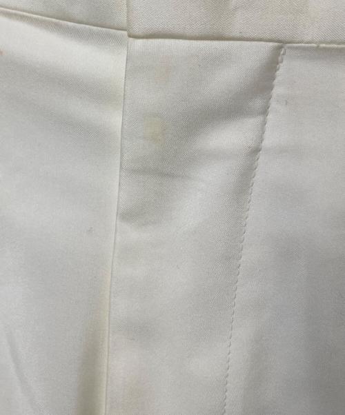 CINOH（チノ）CINOH (チノ) DOUBLE CLOTH WIDE PANTS ホワイト サイズ:36の古着・服飾アイテム