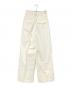 CINOH (チノ) DOUBLE CLOTH WIDE PANTS ホワイト サイズ:36：4000円